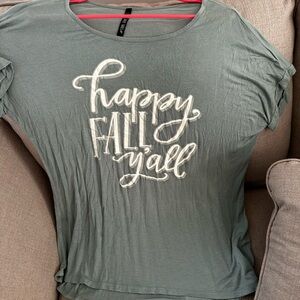 Happy Fall Y'all Graphic Tee